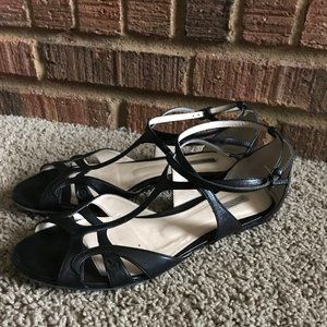 Bottega Veneta Women's Black Flat Sandals